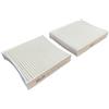 Generic Kit filtro abitacolo per Peugeot 207 208 2008, Citroen C3 C4, DS DS3 6447VY, 6447VX, 1609428080, 1609428180