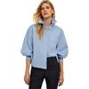 Motivi: Camicia Over Azzurro. 42 Stagione Primavera Estate 2025.