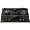 Hotpoint Piano cottura a gas PCN 640 T (AN) R /HA 4 fuochi a gas 59 cm antracite
