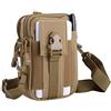 DONGKER Borsa Cintura Molle,Marsupio Tattico 600D Pouch EDC con Tracolla per Campeggio Escursionismo Viaggi