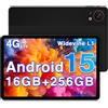 DOOGEE T30S Android 15 Tablet 11 Pollici, 16GB RAM + 256GB ROM (TF 1TB), 2.4K, 8580mAh, 4G LTE + 5G WiFi, 13MP+8MP, Octa-Core Tablet Gaming, Hi-Res Altoparlanti/OTG/BT5.0/GPS/Widevine L1