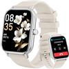 Haulvean Smartwatch con Chiamate Bluetooth,1,85'' Smartwatch per Uomo Donna,Orologio Sportivo Impermeabile IP67 con 110+ Modalità Sportive,Fitnesswatch con Contapassi Cardiofrequenzimetro SpO2 per Android iOS