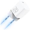 Vynlco Presa USB C, Caricatore per iPhone 16 15 14 13 12 11 Pro Max Plus Mini SE X XS XR, Alimentatore Spina Adattatore Spinotto Caricabatterie Rapido USB C 20W