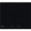 Whirlpool WS Q2160 NE Nero Da incasso 59 cm Piano cottura a induzione 4 Fornello(i)