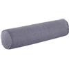 MSNCS Cuscino Cilindrico Cervicale, Morbido Cuscini Collo/lombare, Cervicale Rotolo Cilindro Cuscino Di Sostegno Supporto Rimovibile per Divano e Letto, dormire,Gambe, Schiena e yoga(Gray,15x60cm)