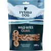 PrimaPet PrimaDog Wild Bites Soft Snack cane - 150 g Quaglia & Biancospino