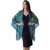LA FERANI Panno di seta bianco nero classico foulard seta estate sciarpa occasioni formali panno telo mare busta leggero 180x90 sciarpa di seta regalo per voi donna, Modello 17, 180x90