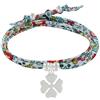 Schmuck Les Poulettes LES POULETTES BIJOUX - Bracciale Doppio Giro Collegamenti liberty e Trifoglio Argento 925 - Classics - Multicolore