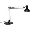 Maul MAULstudy - Lampada da scrivania a LED, regolabile, con braccio snodato, per ufficio, studio e scrivania, elegante lampada da ufficio in metallo, lampadine a LED esclusive, colore nero
