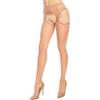 GLAMORY Plaisir Ouvert 20 Collant con Bretelle, 20 DEN, Trucco, 4XL Große Größen (Pacco da 2) Women's