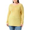 s.Oliver Maglietta a Maniche Lunghe da Donna, Giallo, 40