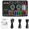 Gotrays F999 Scheda audio Mixer audio Scheda audio live Cambia voce Console di missaggio