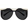 Saint Laurent Occhiali da Sole SL M137/F AMELIA 001 Oro/Nero Donna