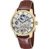 Thomas Earnshaw Longitude ES-8006-06, Orologio da Polso Analogico da Uomo, Cinturino in Pelle, Colore Marrone