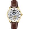 Thomas Earnshaw Longitude ES-8006-02, Orologio da Polso Analogico da Uomo, Cinturino in Pelle, Colore Marrone