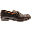 JP David NOVITA' S/S 25 JP/David Calzatura Uomo-Papua Wengè Foro Zero 38767/9Ter
