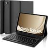 WINCHKING Tastiera per Samsung Galaxy Tab A9 Plus 11, Cover con Tastiera Galaxy Tab A9+, Custodia Italiano Bluetooth Rimovibile Keyboard per Samsung a9 Plus Tablet 2023 11 Pollici, Nero