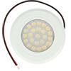 LEDLUX Mini Faretto Led Da Incasso 12V 24V 3W, Touch On/Off e Dimmer Direttamente da Faretto Stesso (Bianco, Bianco Caldo 3000K)