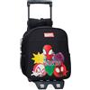 Marvel Disney MARVEL Zaino per bambini, in poliestere, tasche laterali, spallacci larghi, maniglia superiore per appenderlo, con etichetta con nome, sistema magic Fix.