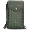 Pepe Jeans Bethany Portafogli e portamonete in similpelle, nero, verde, diverse misure, verde, taglia unica, Borsa a tracolla mobile