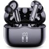 xinwld Cuffie Bluetooth 5.4 In Ear, Auricolari Bluetooth HiFi Stereo con 4 Microfoni ENC Cancellazione Rumore, 40 Ore Cuffie Wireless LED Display, IP7 Impermeabili Cuffiette Sport, Cuffie Senza Fili USB-C