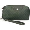 Pepe Jeans Bethany Portafogli e portamonete in similpelle, nero, verde, diverse misure, verde, taglia unica, Borsa a mano