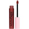 NYX Professional Makeup Lip Lingerie XXL, Rossetto liquido Matte a lunga tenuta, Formula vegana, Deep Mesh