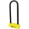 URBAN UR85300Y Lucchetto a U per Alta Sicurezza Omologato SRA, Arco ø18 in Acciaio Cementato, Doppio Blocco Antigraffio, Guscio Visibile e Accattivante, U Lock Antifurto 85x300mm per Moto e Scooter