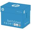 HP Back to School - Carta per fotocopiatrice ECF 80 g/m², formato A4, 5 x 500 fogli, FSC mix credit