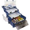 Plano Hybrid Hip Stowaway Tackle per Attrezzi da Pesca, Portatile, Cassetta degli Attrezzi, minuteria, vassoi Rimovibili, Articoli per la Pesca, per Le Perline, per la Scuola o L'Ufficio