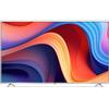 SHARP 70GP6260E 70" GOOGLE TV 4K QLED FRAMELESS TV SAT CERTIFICATO HDR AUDIO SIL