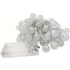Levitantes Ghirlanda di luci a bolla, 3 batterie AA, 2,5 m, colore bianco freddo, ideale per decorazioni interne ed esterne