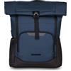 INVICTA Zaino Invict-Act Fold WT Blu Porta USB e Roll-Top 24L