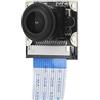 Goshyda Telecamera fisheye per visione notturna per, Mini visione notturna 1080P 5MP + Modulo telecamera fish-eye 130 ° con fori per viti per 4B / 3B + / 3B / 2B