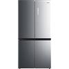 Midea MDRF861FGE02 Multi Door - Frigorifero/congelatore, altezza 193,5 cm, larghezza 90,5 cm, 339 kWh/anno/441L, congelatore da 195L, NoFrost/Plasma Pure/Inverter Compressor/Convert Zone