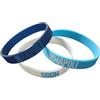 CALCIOGADGETS Set 3 Braccialetti Napoli Ufficiale Bracciali Braccialetto Ufficiali in Silicone SET3BRNA1253
