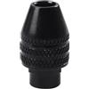 SENRISE Mandrino senza chiave da 0,3-3,2 mm, adattatore per mandrino elettrico, a cambio rapido, per smerigliatrice elettrica, 1 pezzo (M7 x 0,75 mm di lunghezza)