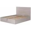 Letto matrimoniale hi box olmo naturale con rete e contenitore 160x190 cm