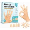 Pnrskter Proteggi Dita, 14 Pezzi Copridita Silicone, Traspirante Nuovo Materiale, Proteggi Dita Mano, Ditale Silicone, Protezione Dita Mani, Finger Protector Per Vesciche, Scrocchiare Dita, Artrite Delle Dita.
