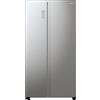 Hisense Frigorifero Side-By-Side Libera Installazione Hisense RS711N4AC 550L Classe E Acciaio inox