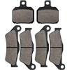 Cyleto Pastiglie Freno Anteriore e Posteriore per SUZUKI UH 125 UH 125 K2/K3/K4/K5/K6 Burgman 125 2002-2006 UH150 Burgman 150 2004-2006