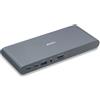 LINDY DST-Pro 5K, USB C Laptop Docking Station with Triple(4K) or Single(5K) Dis