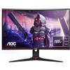AOC C24G2AE/BK Monitor Curvo 24" VA 165Hz FullHD 1ms Multimediale FreeSync VGA/H