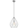 Eglo Leuchten my light Lampadario a sospensione Carlton in alluminio colore grigio satinato gabietta 1XE27 49935/20
