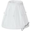 Eglo Leuchten my light Paralume a clip in tessuto bianco con perline per lampadina a PERA - E14 49959