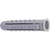 fischer 70005 SX - Tassello ad espansione a muro, Nylon, Grigio, Ø:5 mm, Lunghezza: 25 mm, Ø vite:3.5 mm, Confezione da 100