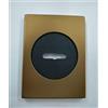 SECUREMME BOCCHETTA ROSETTA QUADRA PER PORTA PORTONE BLINDATO, PIASTRINA PER CHIAVE DOPPIA MAPPA FINITURA ALLUMINIO BRONZATO F4 82X62 COMPLETA DI VITI DI FISSAGGIO SECUREMME