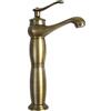 Vetrine in rete Vetrineinrete® Rubinetto per lavabo antico bronzo a canna alta miscelatore monoleva monocomando per lavandino monoforo da bagno M24