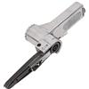 Jenngaoo Levigatrice a Nastro, Mini Levigatrice a Nastro da 10mm Levigatrice a Nastro Ad Aria con Cinghie 3pezzi (3/8 x 13 pollici) e Chiave da 1 Pizzo