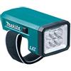 Makita DEADML186 DML186 18 V Ricaricabile Torcia LED Fluorescente 1 Verde, 18 V, Green